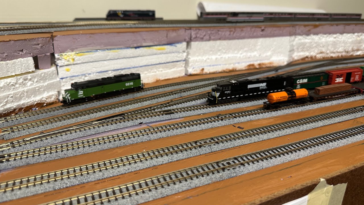N Scale Switching, Operations and Track Testing