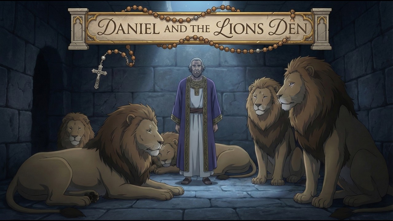 Daniel and the Lions Den | Cartoon Animated Bible Story