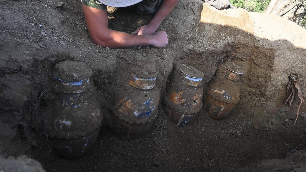 Rare Roman age treasure found in impregnable fortress