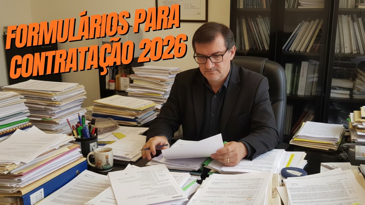 FORMULÁRIOS PARA CONTRATAÇÃO 2026