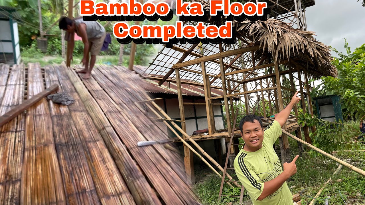 Finally Bamboo ka Floor completed hogiya