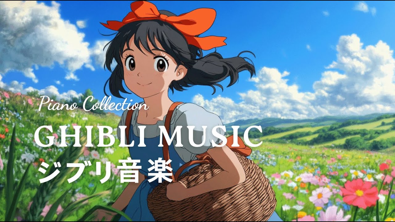 Relax and Focus with Ghibli Piano Music for Studying, Working and Calm Moments