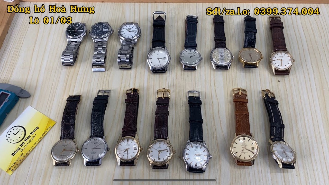 Đồng hồ cơ vintage lô ngày 01/03/2026 sđt/za.l.o: 0399.374.004