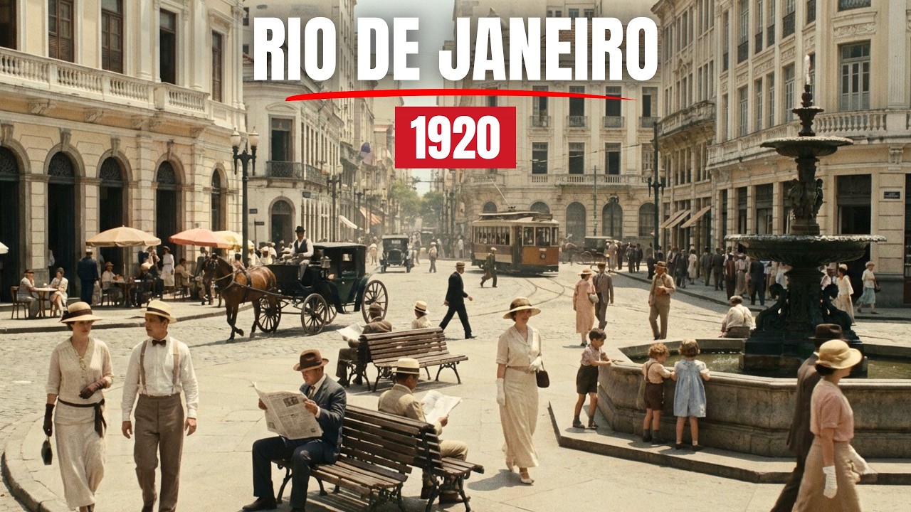 Como era viver no Rio de Janeiro em 1920? | Vida urbana no início do século