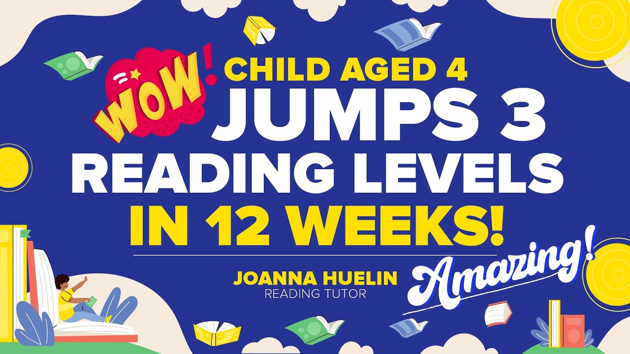 TESTIMONIAL  - A child aged 4 ( Reception) Jumps 3 reading levels in 12 weeks!
