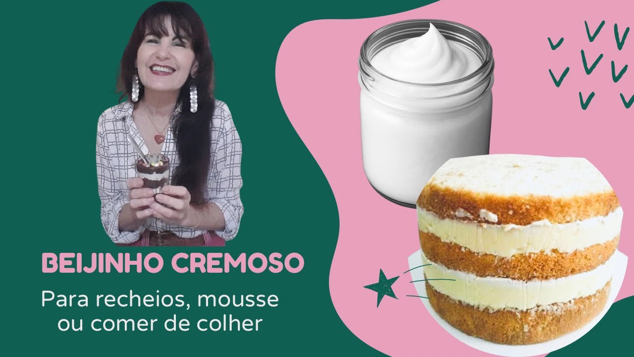 Beijinho cremoso sem ir ao fogo