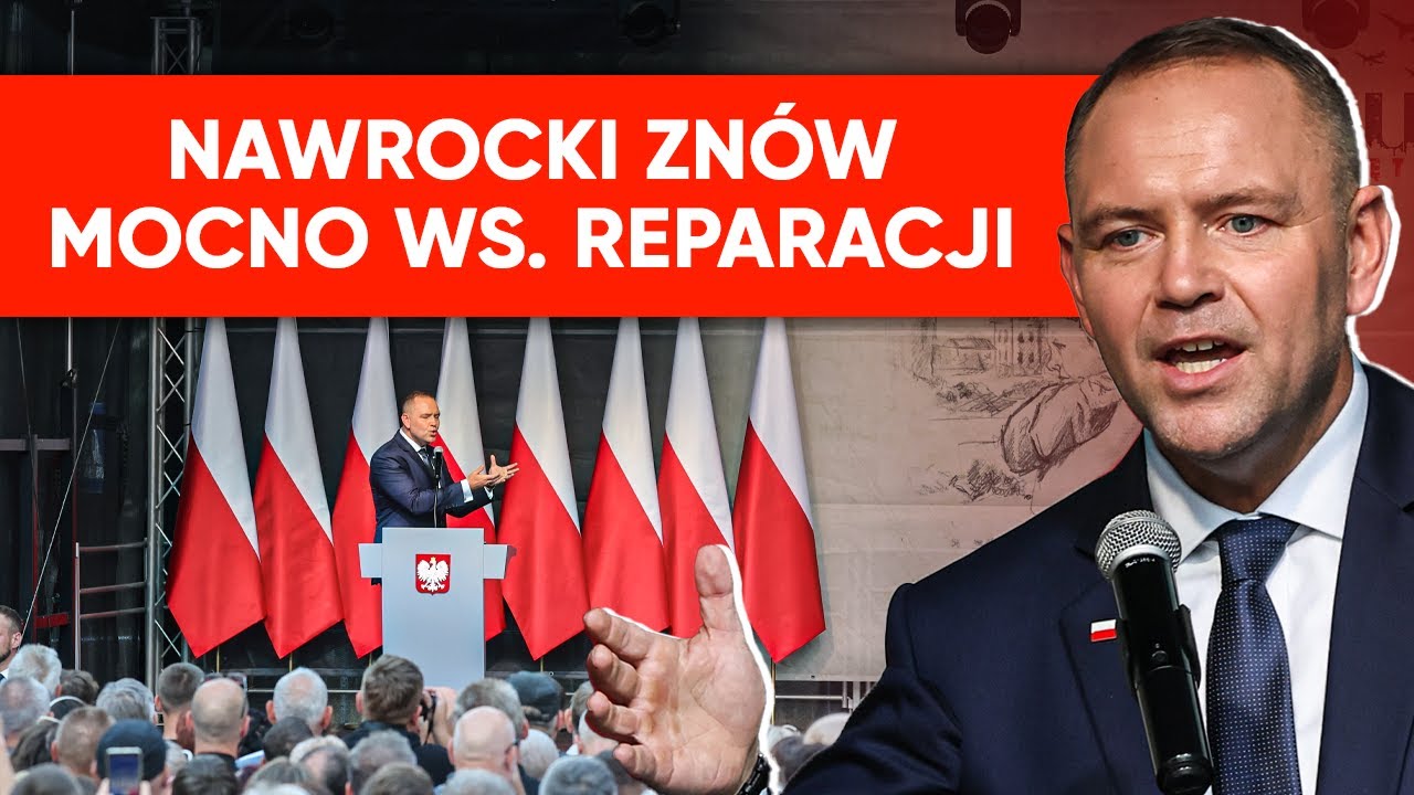 Nawrocki w Wieluniu: Bez reparacji nie będzie prawdziwego pojednania i przyszłości