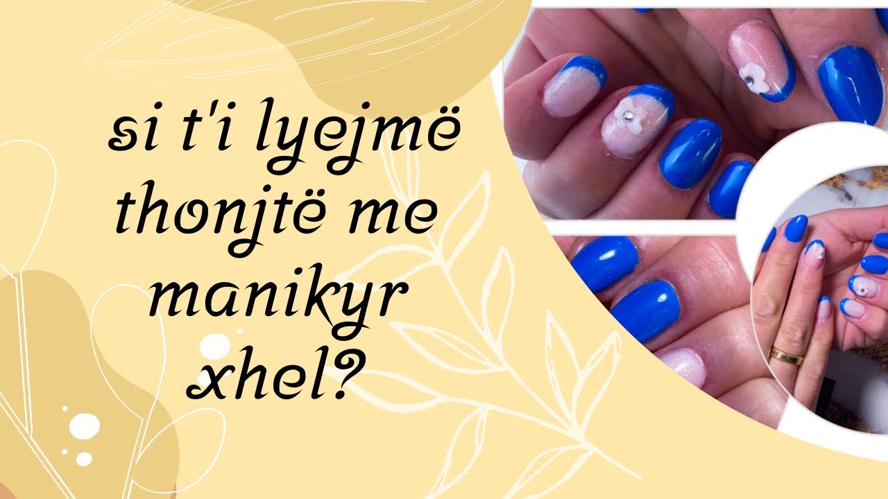 Si te lyen thonjte me manikyr xhel???Gel polish💅💅@annakappa