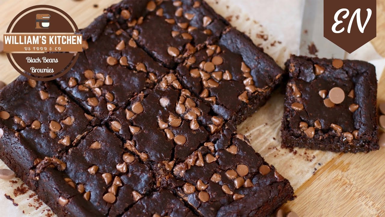 Black Bean Brownies Recipe (VEGAN!) || William's Kitchen EN