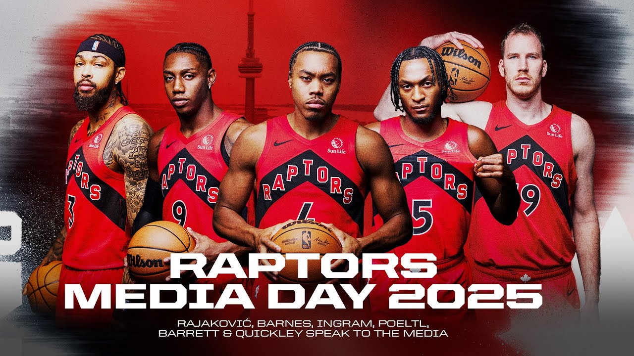 Toronto Raptors | Media Day | September 29, 2025