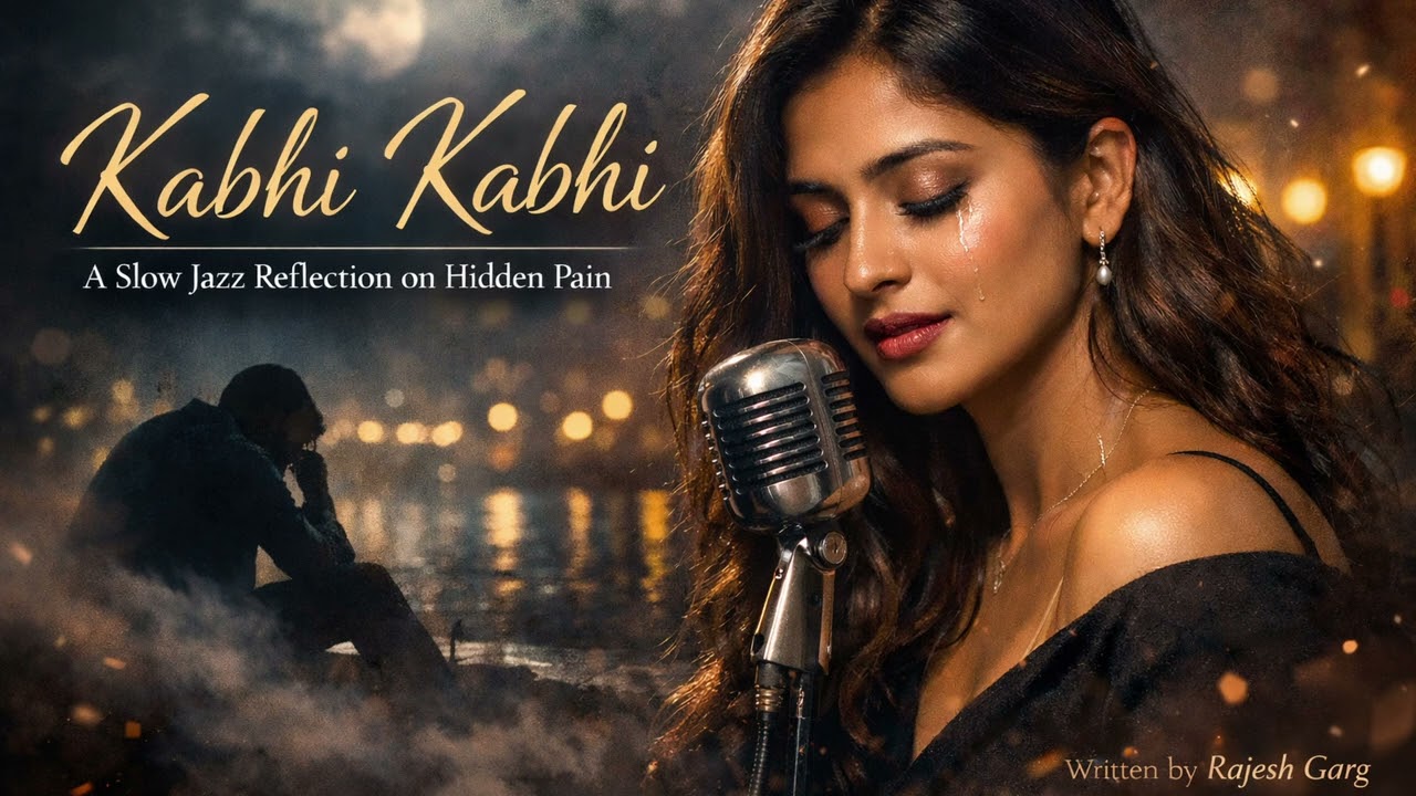 Kabhi Kabhi | A Slow Jazz Reflection on Hidden Pain | Rajesh Garg