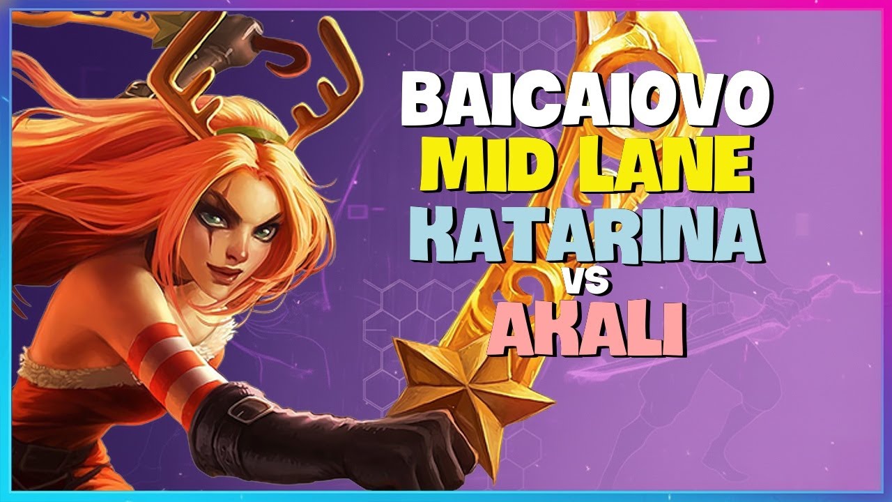 Baicaiovo's GODLIKE Katarina Mechanics | Super Server Challenger (Engsub)