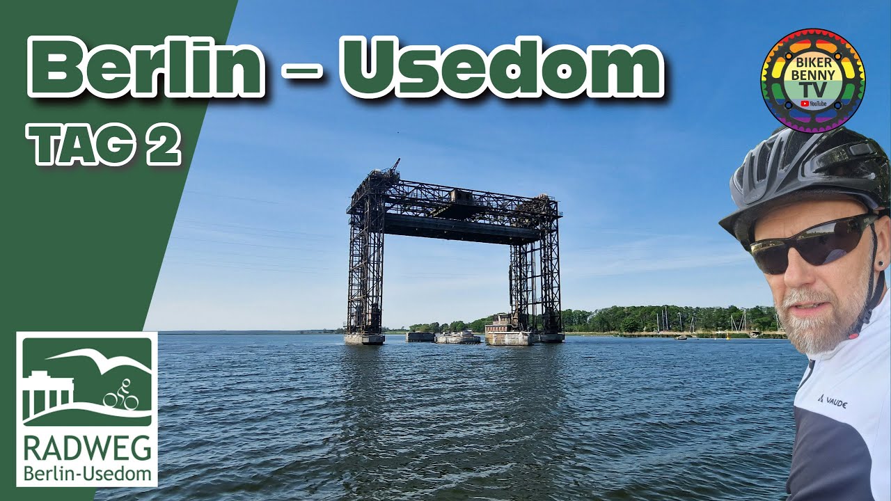 Berlin Usedom Radweg Tag 2, Von Prenzlau nach Usedom Stadt