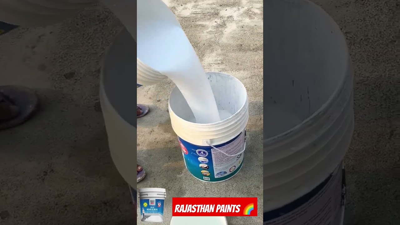 waterproofing solution by berger kool and seal #shorts #painter #painting