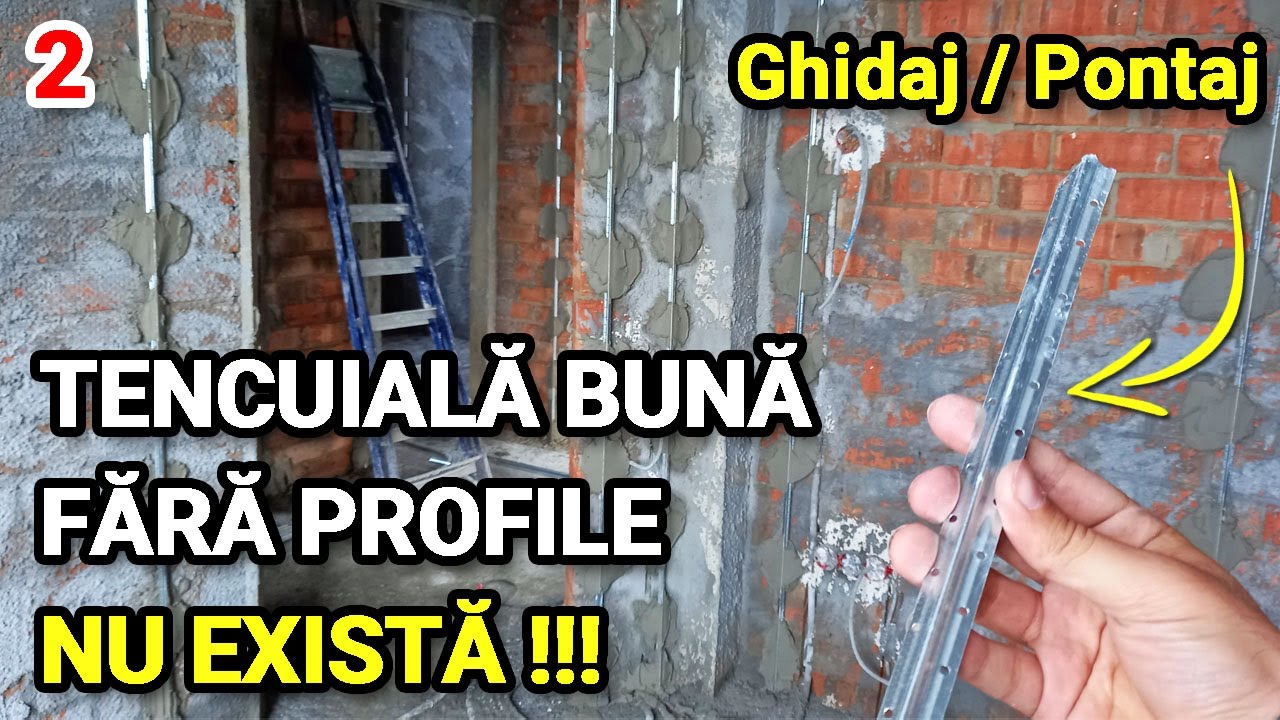 #132 Montarea profilelor de ghidaj / pontaj pentru tencuiala #casapasiva #passivehouse