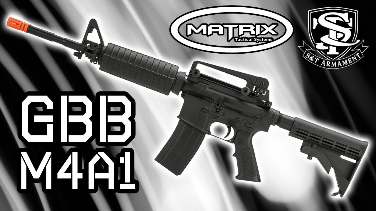 Matrix S&T Gas Blowback M4A1 - The Beginner's GBB M4