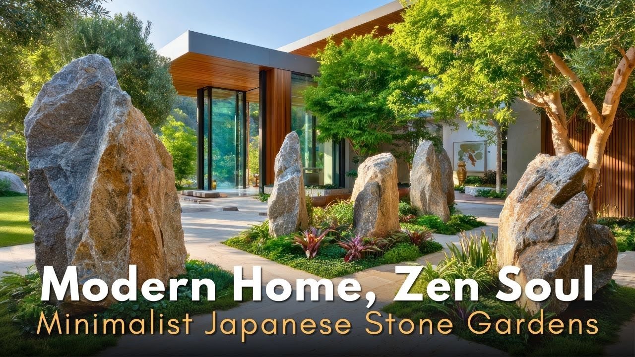 Luxury Meets Zen: Minimalist Japanese Stone Gardens for Modern Homes