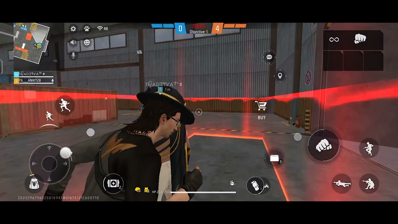 FF lone wolf ka gameplay with comeback see full vedio