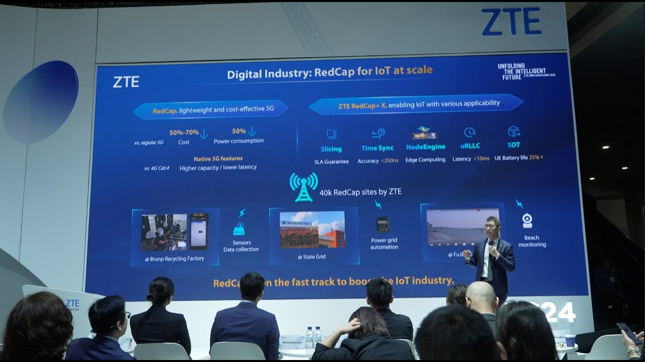 ZTE announces 5G-A plans, launches 5G-A products at MWC 2024