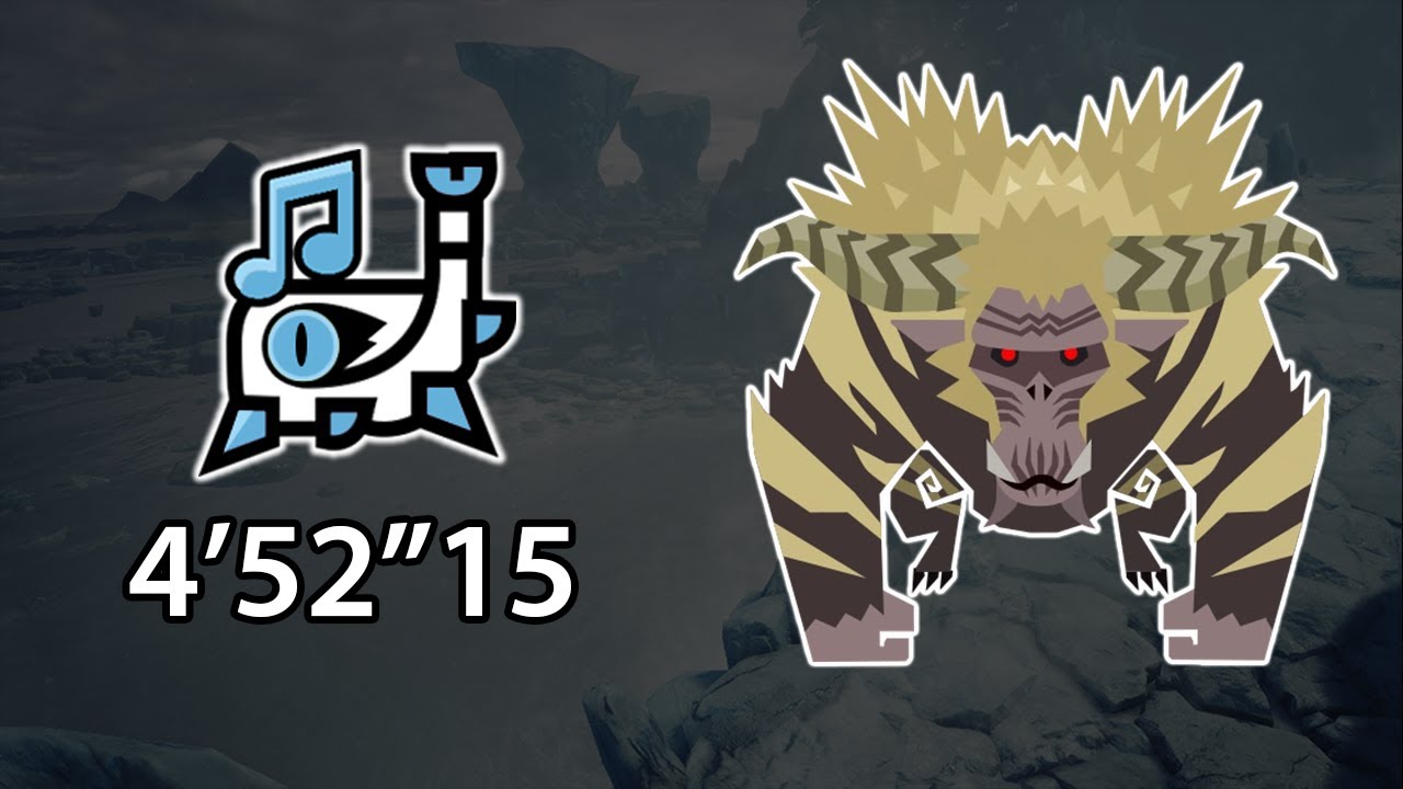 MHWI- Furious Rajang Hunting Horn !Solo