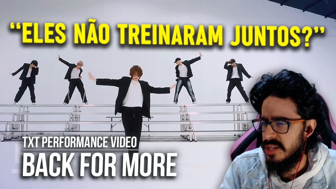 TOHR REAGINDO: TXT, ANITTA 'BACK FOR MORE' 2023 VMAS DANCE PRACTICE | Cortes do Tohr