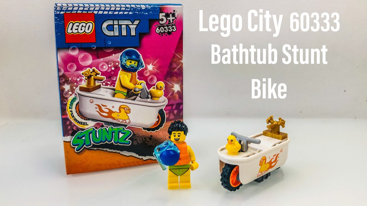 LEGO City 60333 Bathtub Stunt Bike