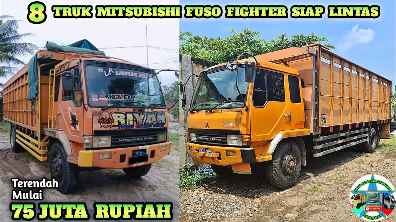 HARGA TRUK MITSUBISHI FUSO FIGHTER BEKAS MULAI 70 JUTAAN || UPDATE TERBARU 2023 || JUAL BELI TRONTON
