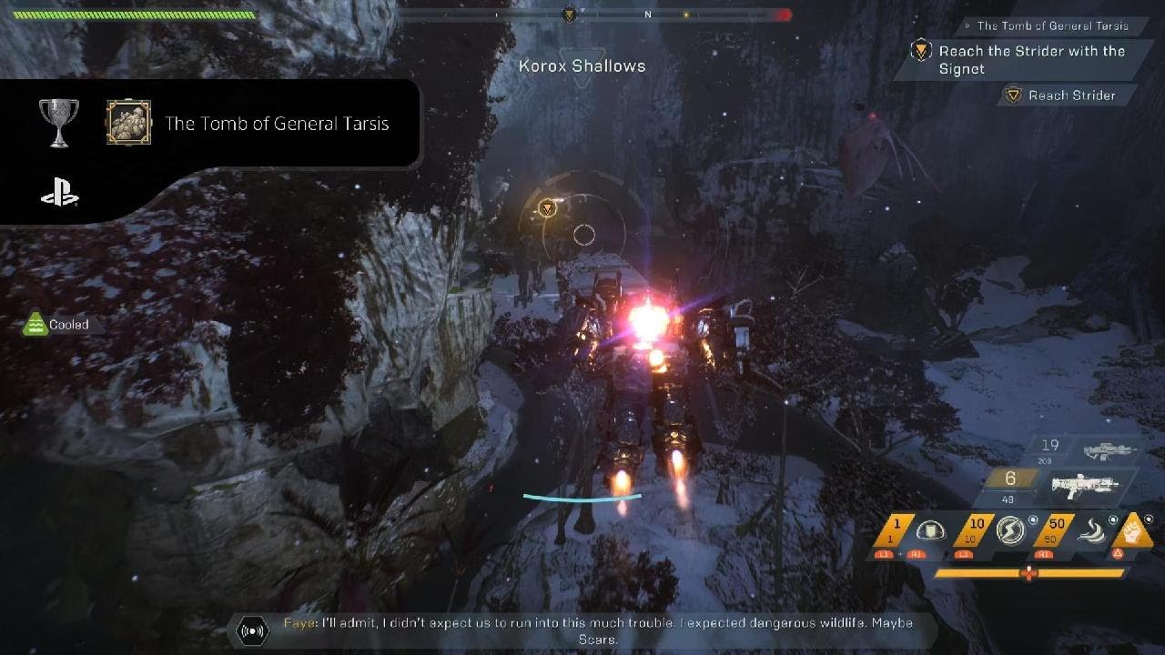Anthem - The Tomb Of General Tarsis - How to Unlock
