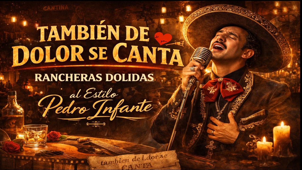 También De Dolor Se Canta | Rancheras Dolidas al Estilo Pedro Infante