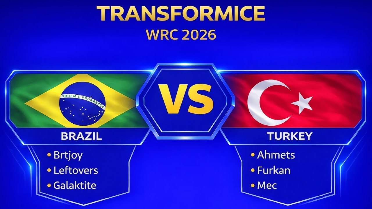 8TH | BR3 - Brtjoy Leftovers Galaktite VS - TR1 Ahmets Furkan Mec | TRANSFORMICE WRC 2026