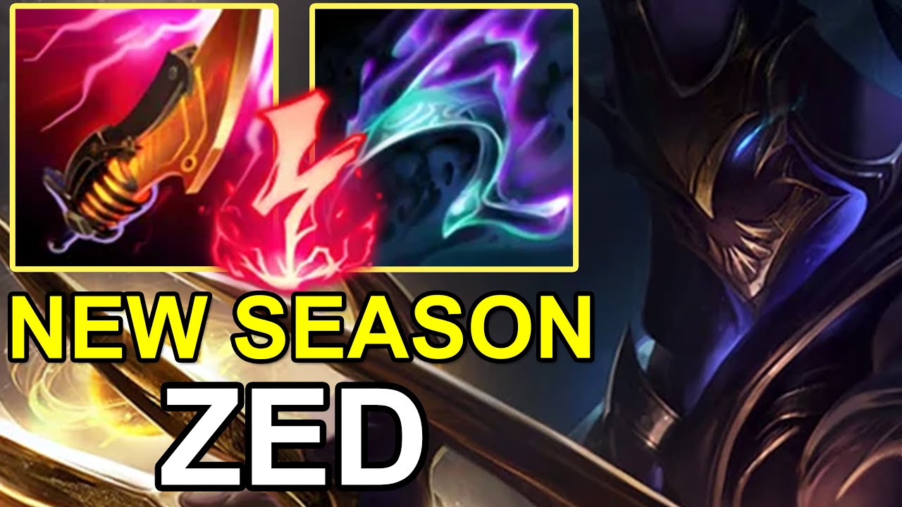 LOL CN BEST ZED - Fanren Zed vs Ahri Master - Challenger Zed Gameplay S14.22