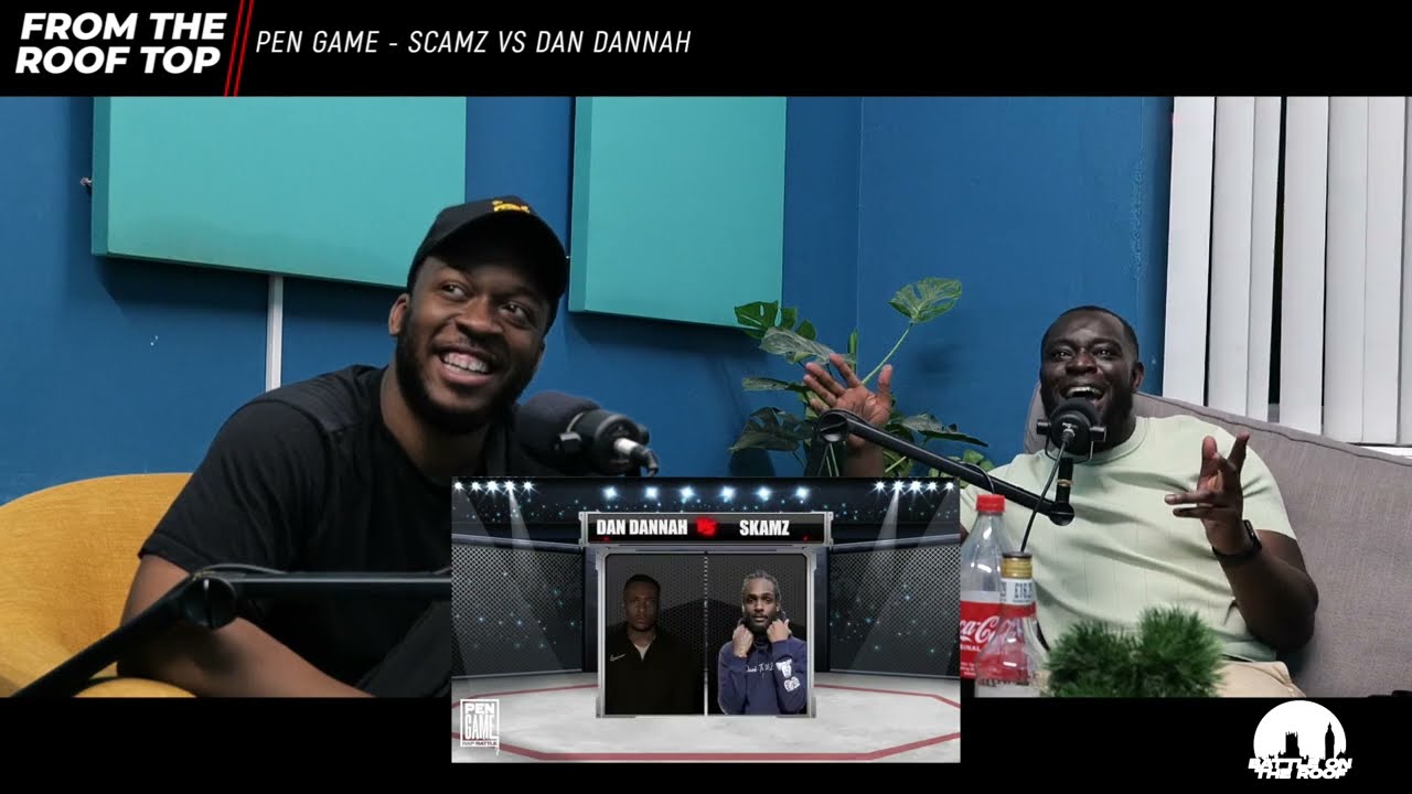 Pen Game Rap Battle: Skamz vs Dan Dannah (Recap) | #BattleOnTheRoof - From The Rooftop S3 Ep.1
