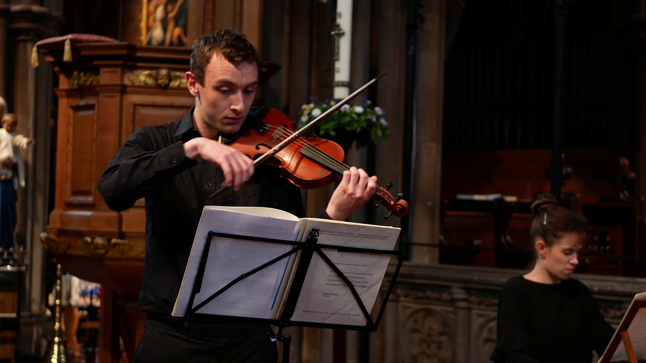 Telemann - Prélude from 'Paris Quartet' in e minor TWV 43:e4 (Nouveaux Quatuors) by Ensemble Échos