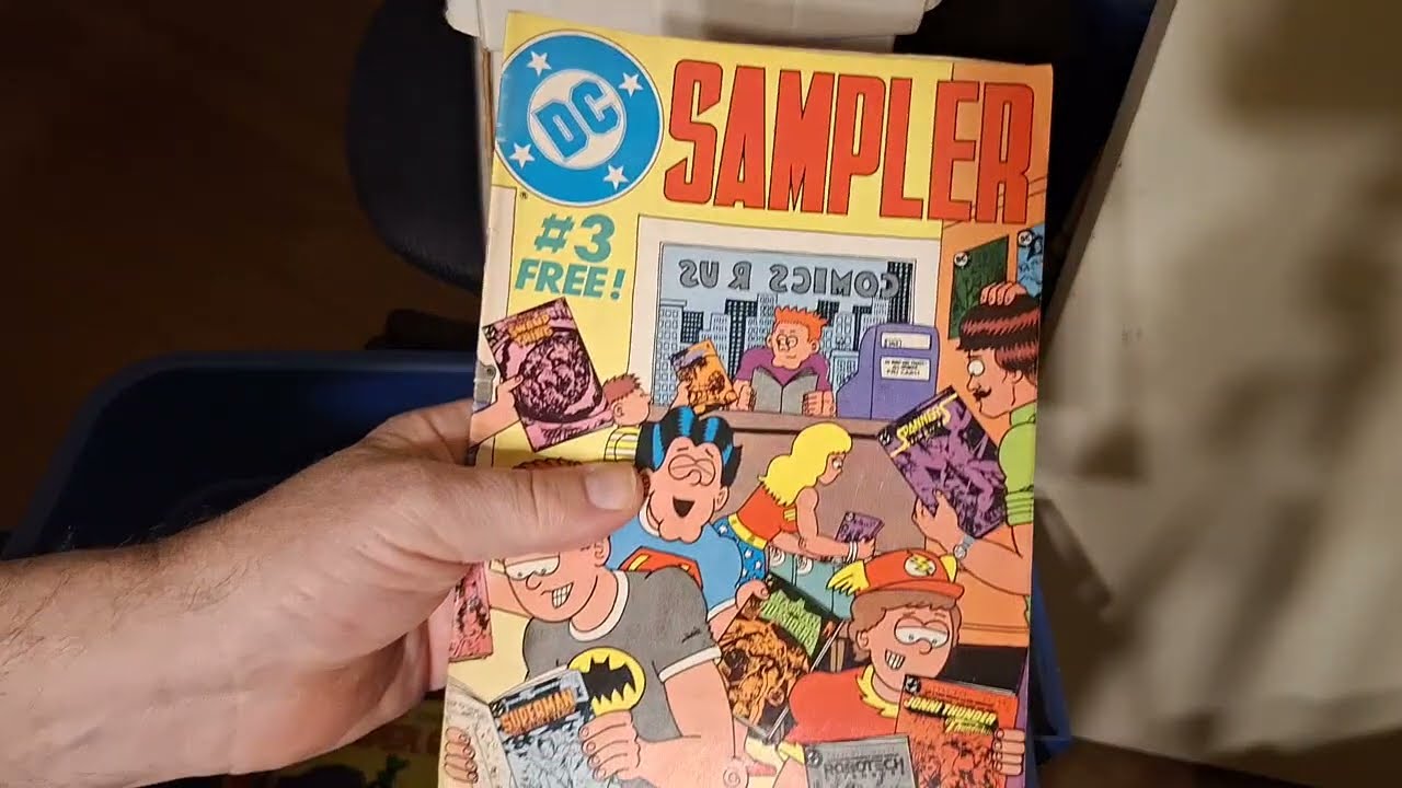 Comic book from the tote😁✌️