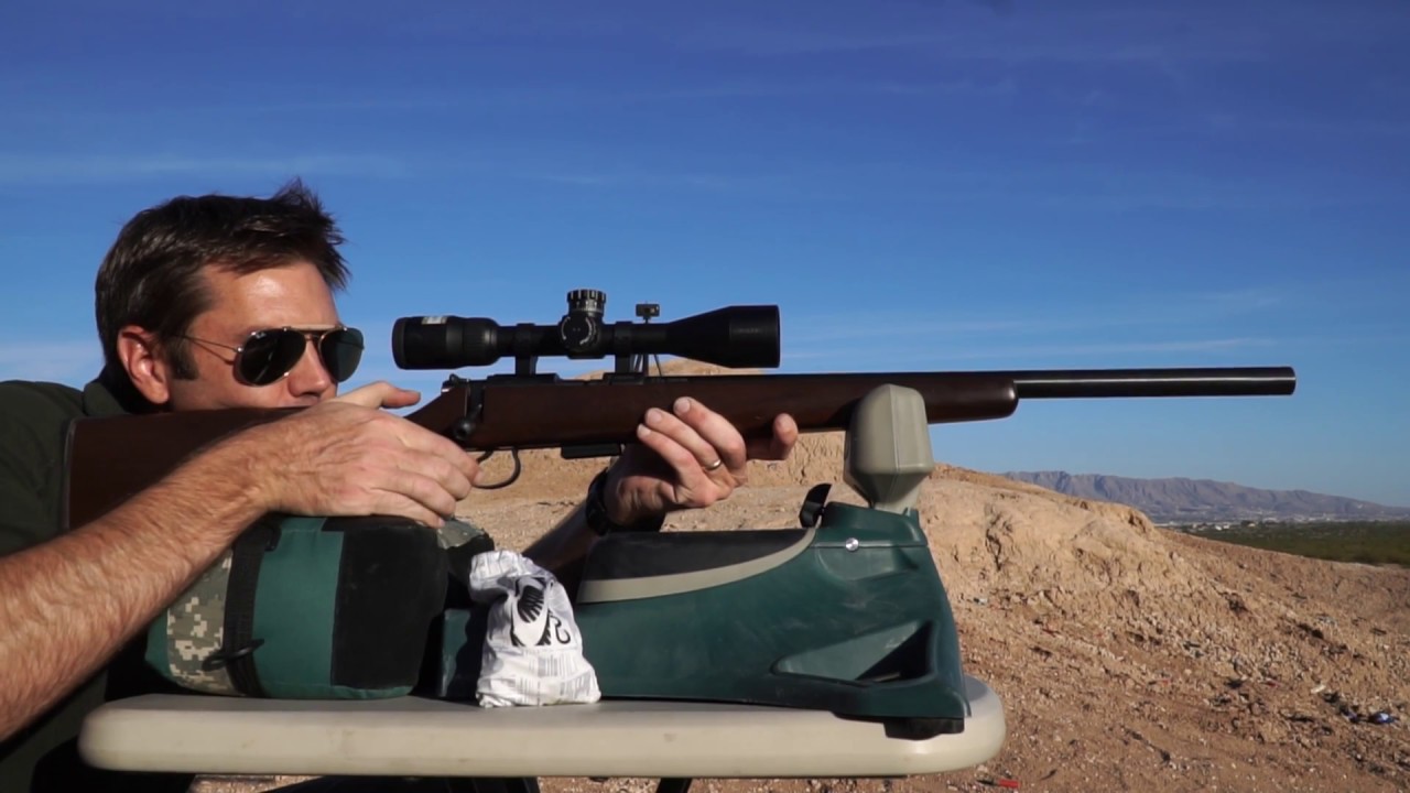 CZ 455 Bolt Action Rifle .22 Win Mag (22 WMR or 22 Magnum) Range Day