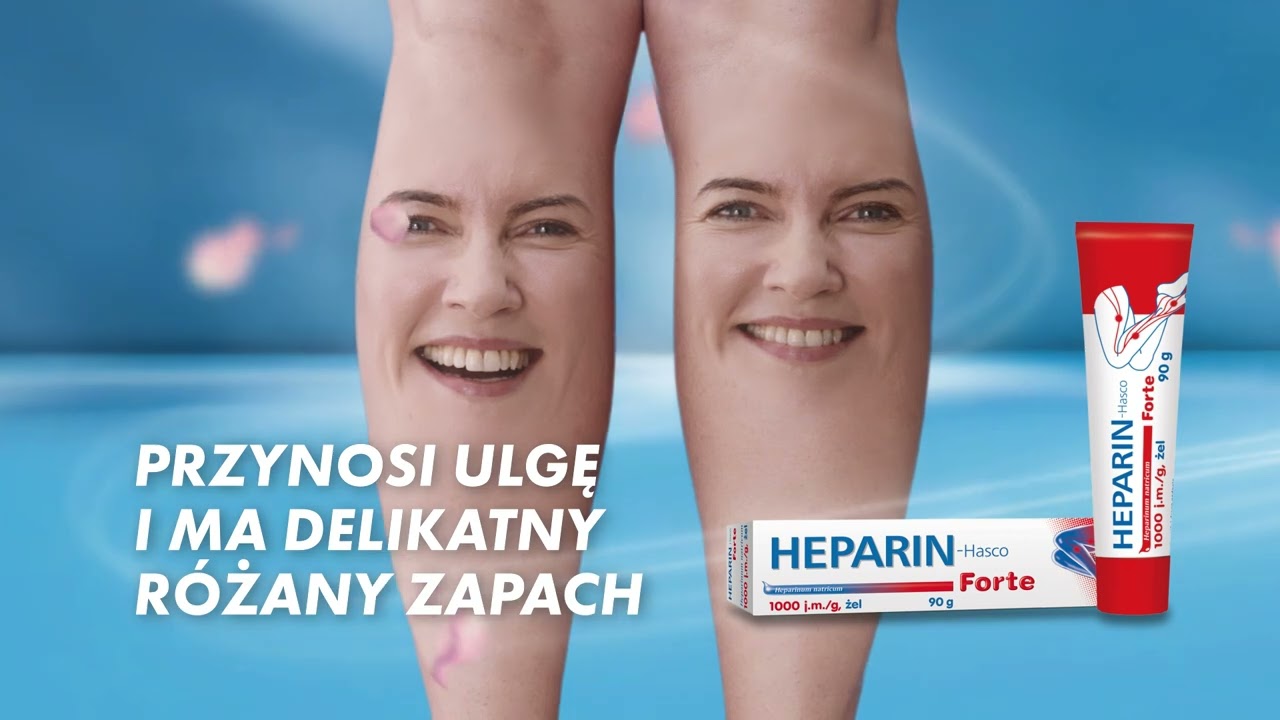 Heparin - Twoje nogi Ci podziękują (lustro, promotor, 30s)
