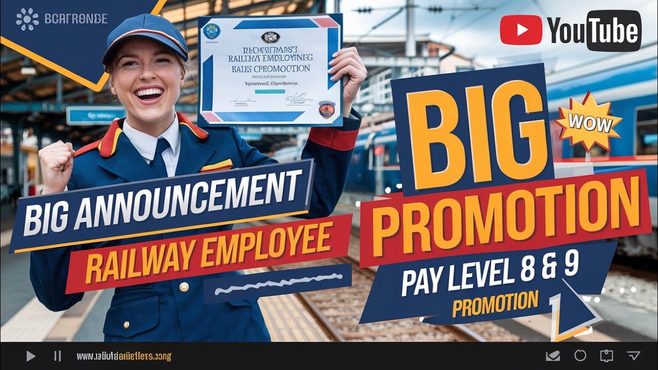 Big Upgradation of Pay Structure for Railway Non Gazetted Employees। Group 