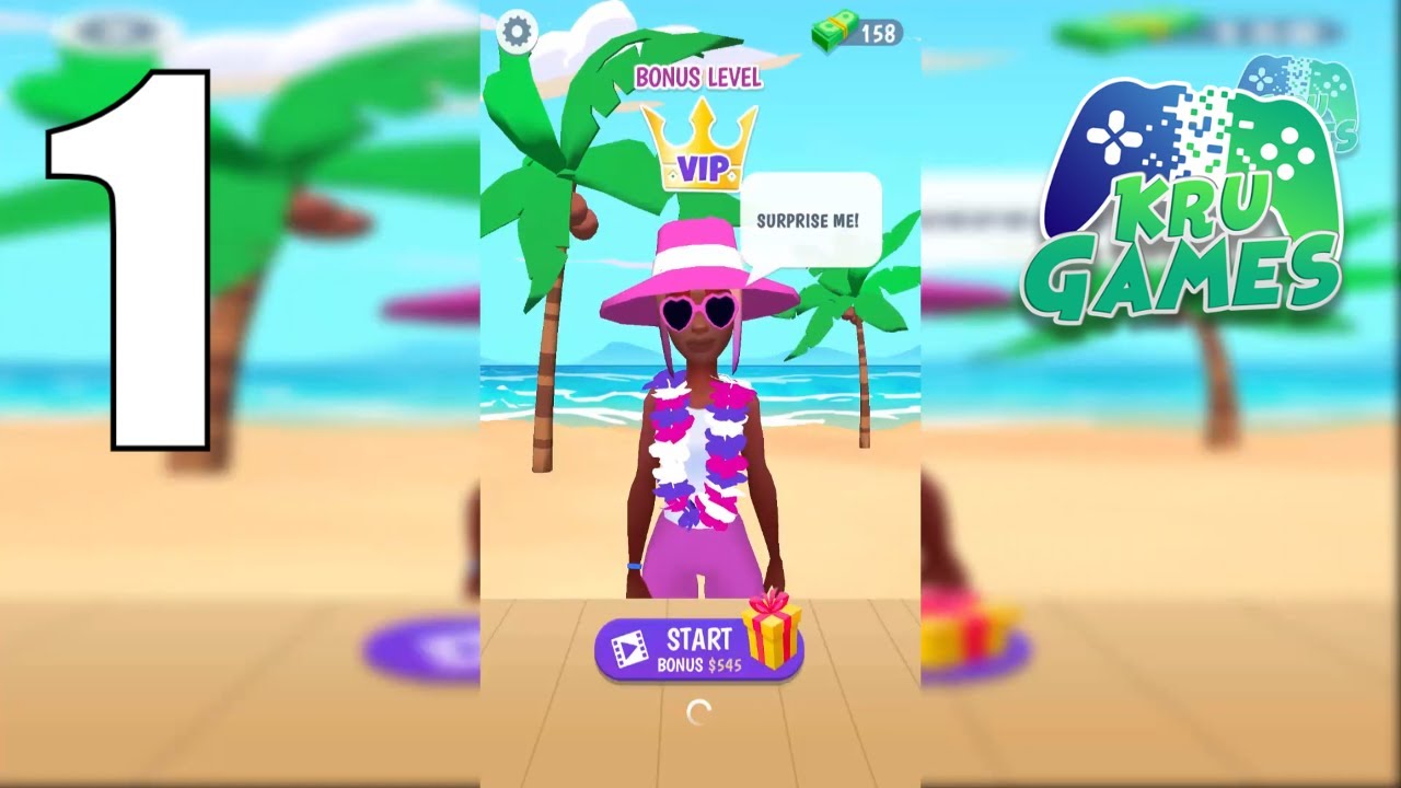 Tie Dye Gameplay Walkthrough #1 (Android, IOS)