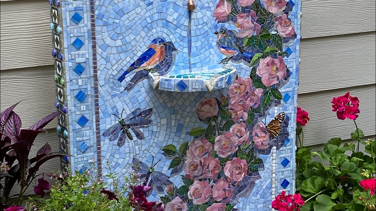 Ep. 58 DELIVERING THE MOSAIC FOUNTAIN, prepping for my exhibit, a fun reward and a bonus field trip.
