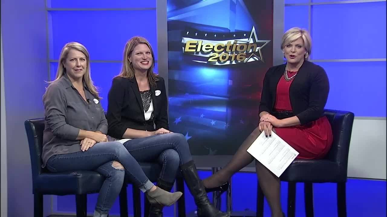 Brutally honest voting stickers
