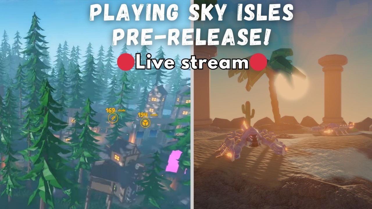 Предварительный релиз на Sky Isles! 🔴