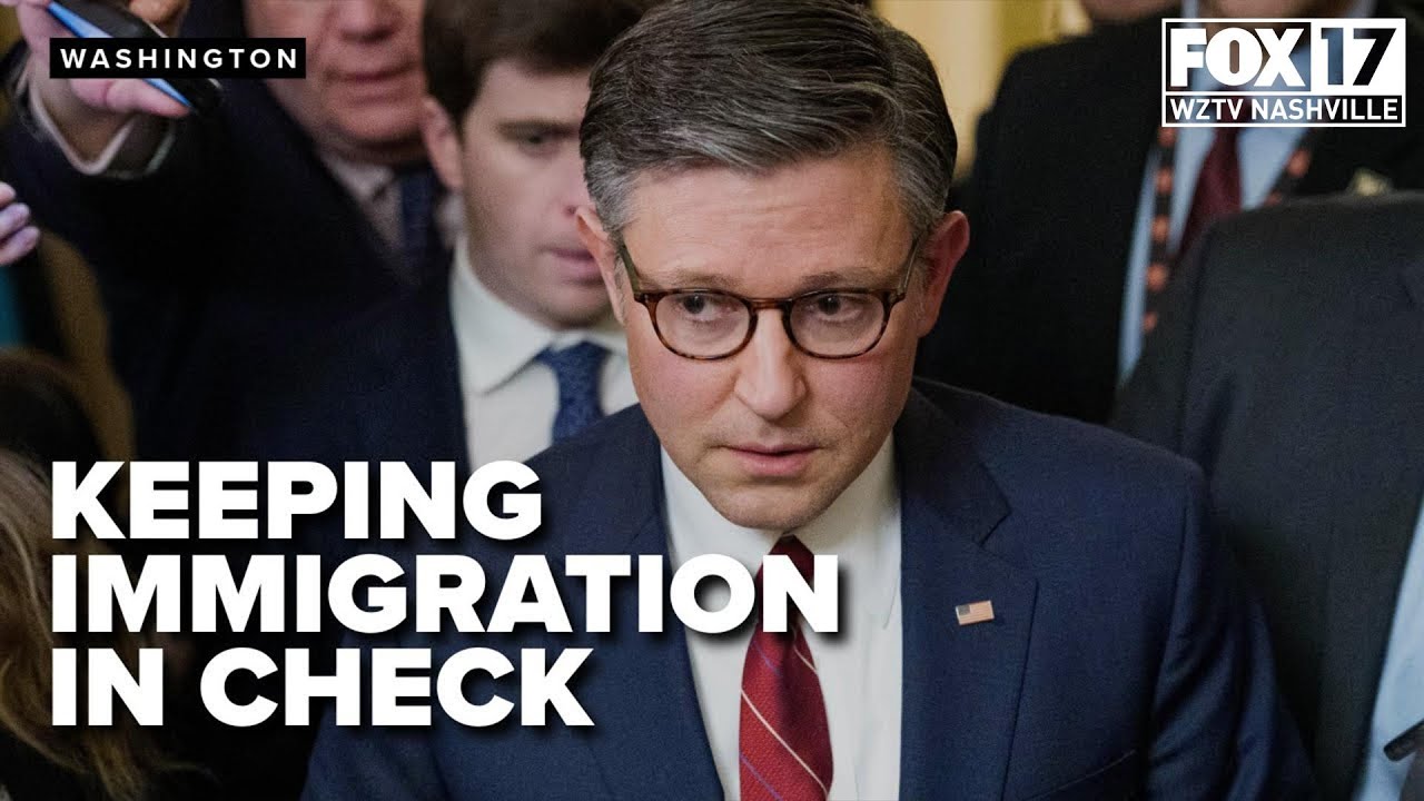Speaker Johnson shares GOP approach to immigration after partial government shutdown ends