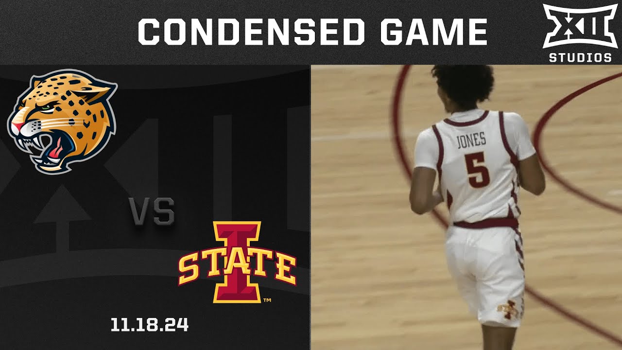 IU Indianapolis vs. #5 Iowa State Condensed Game | 2024-25 Big 12 Men's Basketball