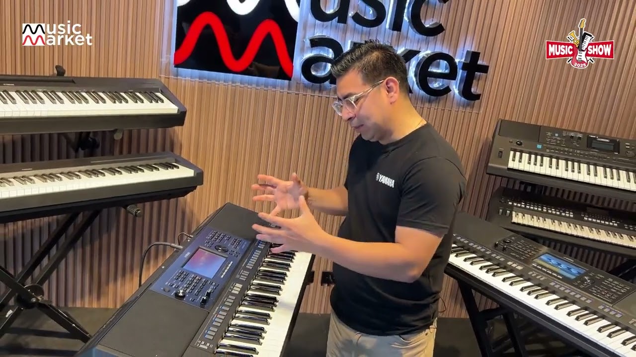 Music Show 2025 - Arregladores Yamaha SX Series: Creatividad sin Límites (Memo Domínguez 🇵🇪)