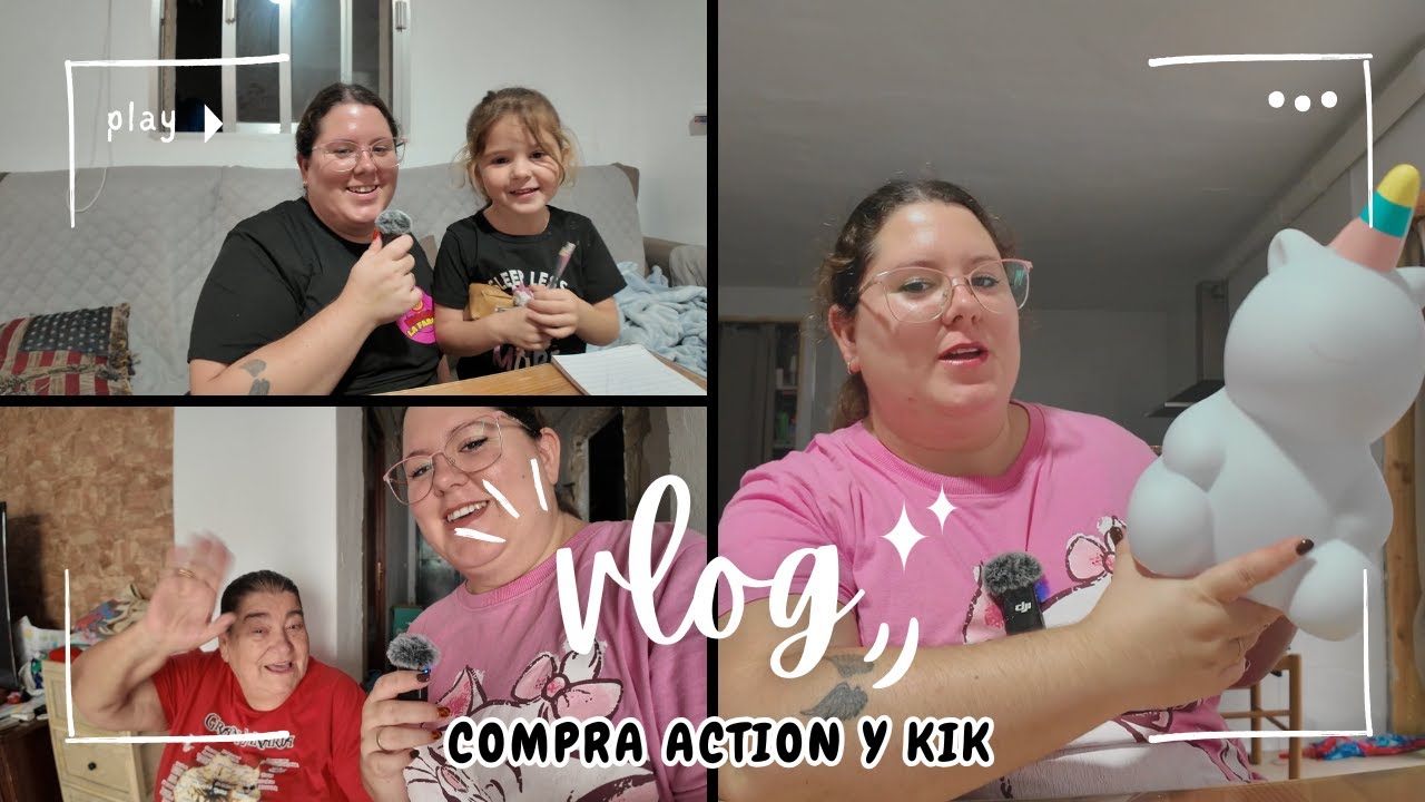 VLOG// COMPRA KIK Y ACTION