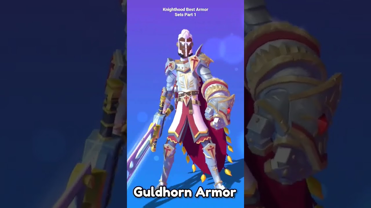 #Knighthood #Best Armor Sets Part 1 #shorts