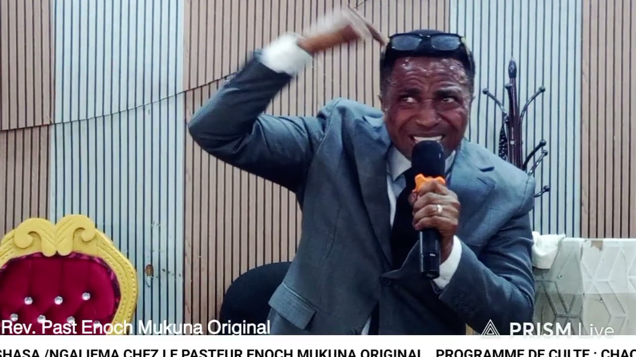 RÉVÉREND PASTEUR ENOCH MUKUNA PARLE DE LA NOËL CHEZ LUI À LA SAINTETÉ TABERNACLE DE KINSHASA