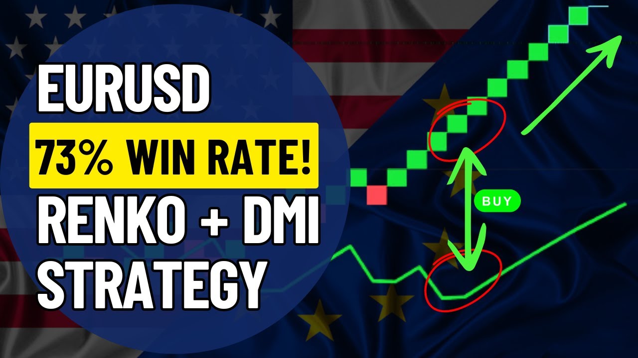 Стратегия торговли Ренко на Форекс с процентом прибыльности 73% для EUR/USD с использованием инди...
