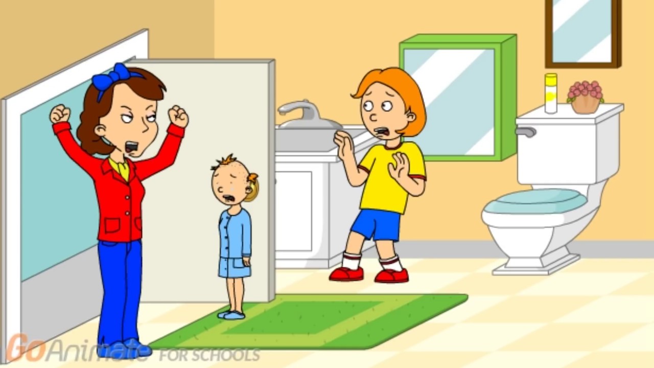 Caillou Takes Rosie's Hair/Grounded