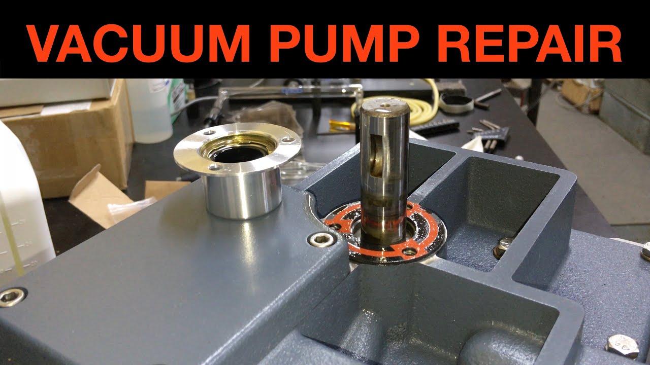Welch DuoSeal 1402 Shaft Seal Replacement